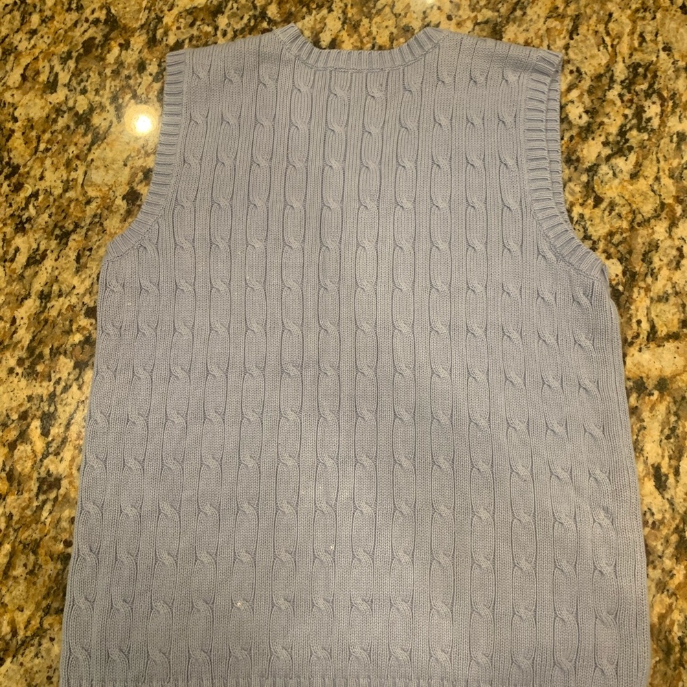 Vintage polo v neck vest - Picture 3 of 3